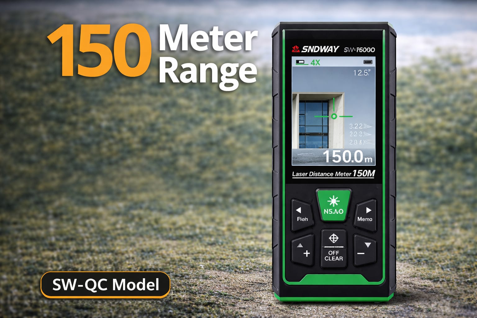 Buy SNDWAY 150M Laser Distance Meter with Camera – Accurate Digital Measuring Tool for Survey, Construction & Engineering